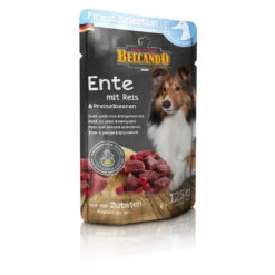 Belcando Ente & Reis Mit Preiselbeeren 125g.-Beutel