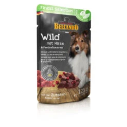 Belcando Wild Mit Hirse Und Preiselbeeren 125g.-Beutel