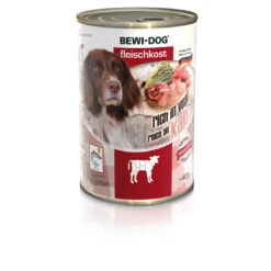 Bewi Dog Fleischkost Reich An Kalb 400g.