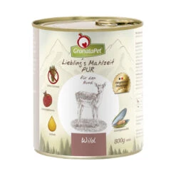 GranataPet Dog Wild PUR 800g.-Dose