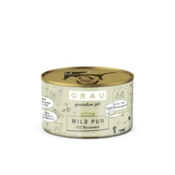 Grau Dog Wild Pur 200g.