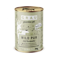 Grau Dog Wild Pur 400g.