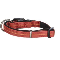 Halsband Stitch L: 26-40 Cm, B: 1,5 Cm ROT
