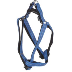 Hundegeschirr/Garnitur Blau Länge 46-75 Cm, Breite 2 Cm BLAU