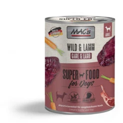 Macs Dog Wild & Lamm 800g.